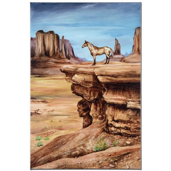 "The Lookout" Limited Edition Giclee on Canvas by Martin Katon (24" x 36"), Numb