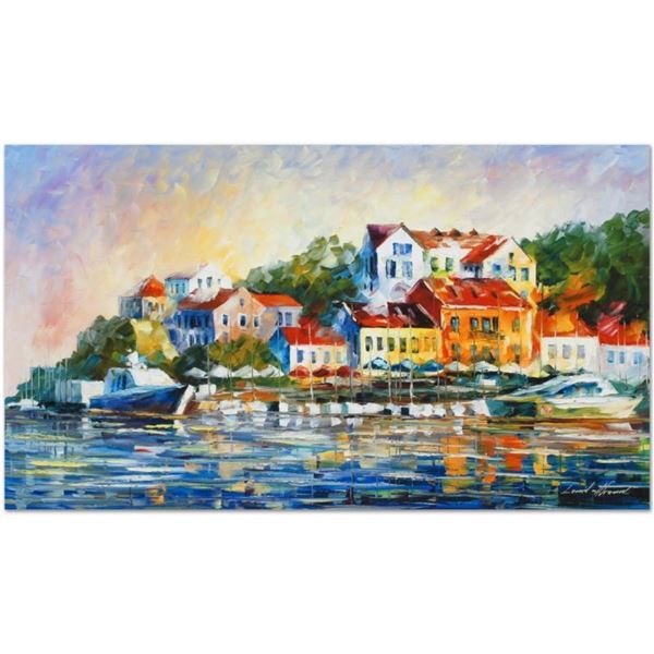 Leonid Afremov (1955-2019) "Mediterranean Noon" Limited Edition Giclee on Canvas