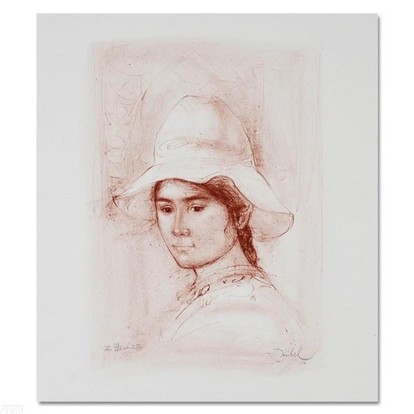 "Magda" Limited Edition Lithograph by Edna Hibel (1917-2014), Numbered and Hand