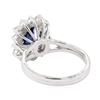 Image 3 : 2.55 ctw Sapphire and Diamond Ring - 14KT White Gold