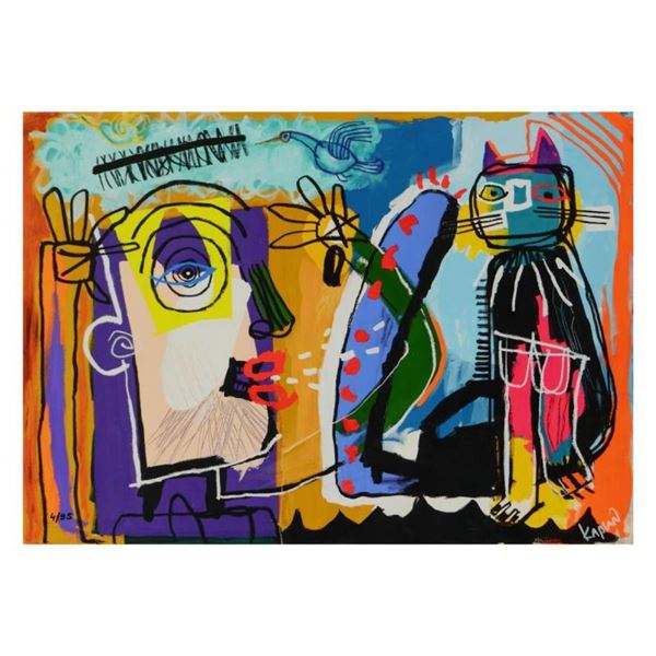 Kaplun, Hand Embellished Limited Edition on Canvas, Numbered Inverso and Hand Si