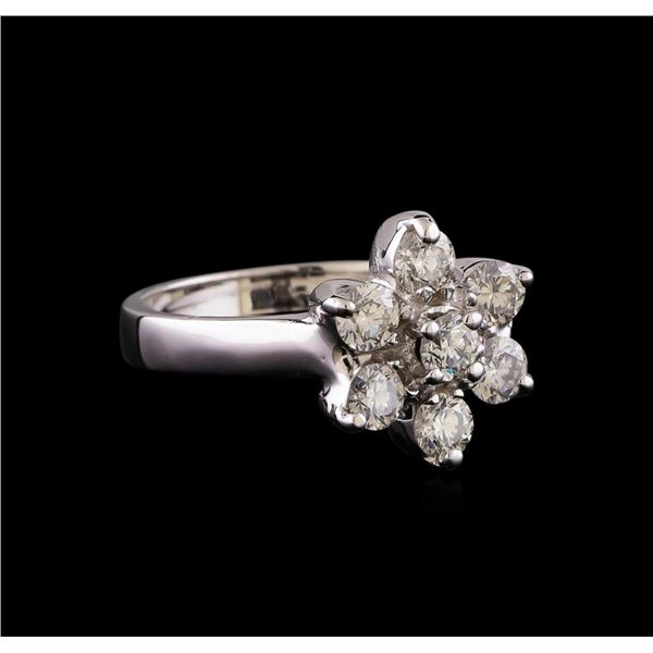 0.96 ctw Diamond Ring - 14KT White Gold