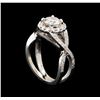 Image 4 : 1.38 ctw Diamond Ring - 14KT White Gold