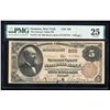 Image 1 : 1882BB $5 Genesee Valley, NY CH# 886 National Bank Note PMG Very Fine 25