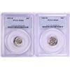 Image 1 : Lot of 1962-D & 1963-D Roosevelt Dime Coins PCGS MS65/MS66