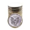 Image 2 : Roll of (20) Brilliant Uncirculated 1987 $1 American Silver Eagle Coins