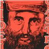 Image 2 : Steve Kaufman (1960-2010) "Fidel Castro" Original Serigraph on Canvas