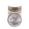 Image 1 : Roll of (20) Brilliant Uncirculated 1992 $1 American Silver Eagle Coins