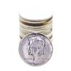 Image 1 : Roll of (20) Brilliant Uncirculated 1964 Kennedy Half Dollar Coins