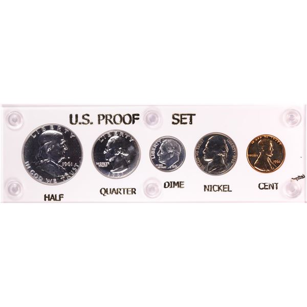 1961 (5) Coin Proof Set