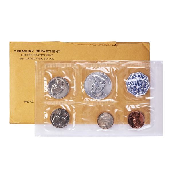 1962 (5) Coin Proof Set in Envelope