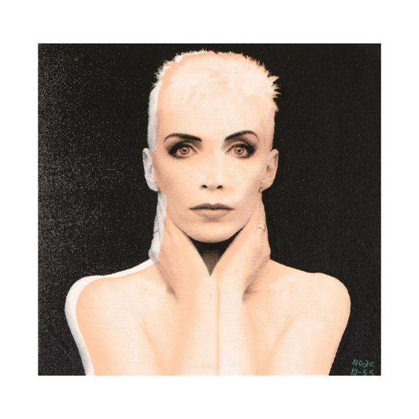 Ringo Daniel Funes "Annie Lennox" Original Mixed Media on Canvas