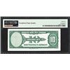 Image 2 : 1929 10 Unit American Bank Note Co. "Test Note" PMG Gem Uncirculated 65EPQ