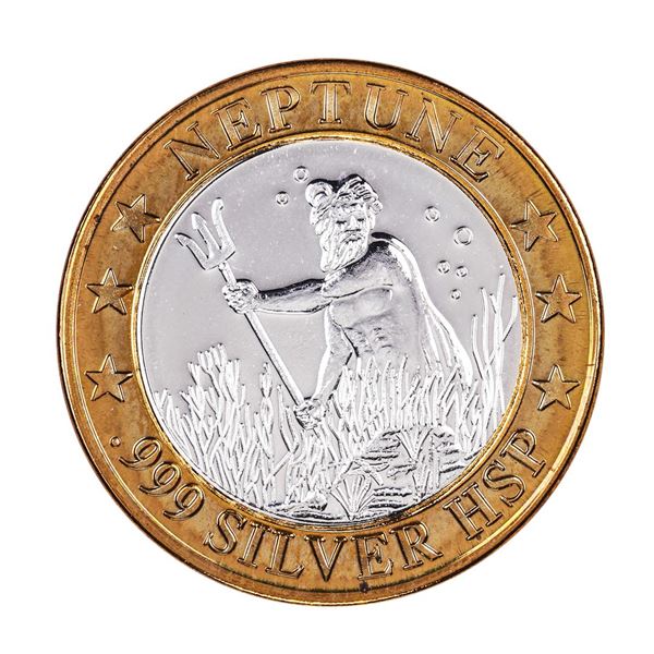 .999 Silver Royal Caribbean Cruise Line $10 Casino Limited Edition Gaming Token