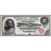 Image 1 : 1886 $2 Silver Certificate Note