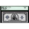 Image 1 : 1923 $5 Porthole Silver Certificate Note Fr.282 PCGS Very Choice New 64