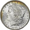 Image 4 : 1881-S $1 Morgan Silver Dollar Coin NGC MS62 CAC Amazing Toning