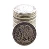 Image 2 : Roll of (20) Mixed Date Walking Liberty Half Dollar Coins