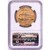 Image 2 : 1924 $20 St. Gaudens Double Eagle Gold Coin NGC MS62