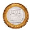 Image 1 : .999 Silver McCarran International Airport Las Vegas, NV $10 Limited Gaming Token