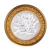 Image 1 : .999 Silver Players Island Maryland Heights, MO $10 Limited Edition Casino Gaming Token