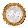 Image 1 : .999 Fine Silver Sam's Town Casino Kansas City $10 Limited Edition Gaming Token