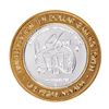 Image 2 : .999 Silver Las Vegas Club $10 Limited Edition Casino Gaming Token
