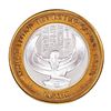 Image 1 : .999 Fine Silver Luxor Las Vegas, Nevada $10 Limited Edition Gaming Token