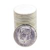 Image 1 : Roll of (20) Brilliant Uncirculated 1964-D Kennedy Half Dollar Coins