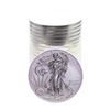 Image 1 : Roll of (20) Brilliant Uncirculated 2014 $1 American Silver Eagle Coins
