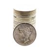 Image 1 : Roll of (20) Brilliant Uncirculated 1922 $1 Peace Silver Dollar Coins