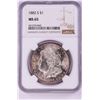 Image 1 : 1882-S $1 Morgan Silver Dollar Coin NGC MS65