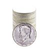 Image 1 : Roll of (20) Brilliant Uncirculated 1964 Kennedy Half Dollar Coins
