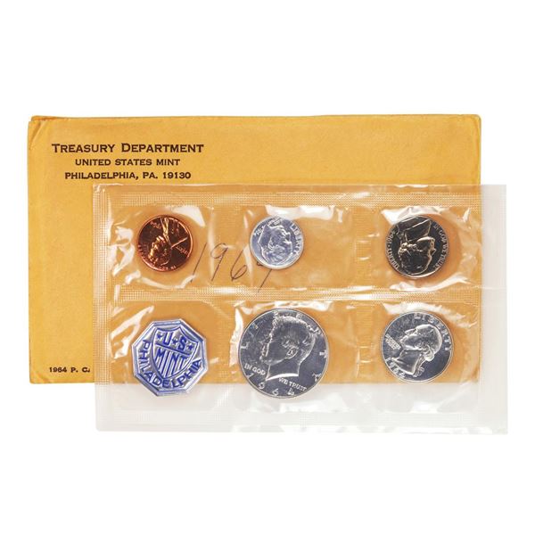 1964 (5) Coin Proof Set in Envelope