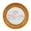 Image 1 : .999 Silver Palms Casino Las Vegas, NV $10 Casino Limited Edition Gaming Token