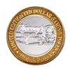 Image 1 : .999 Fine Silver Harveys Resort Lake Tahoe, Nevada $10 Limited Edition Gaming Token
