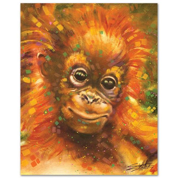 Stephen Fishwick "Baby Orangutan" Limited Edition Giclee