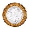 Image 1 : .999 Silver Players Island Maryland Heights, MO $10 Limited Edition Casino Gaming Token