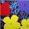 Image 2 : Andy Warhol "Flowers 11.71" Silkscreen