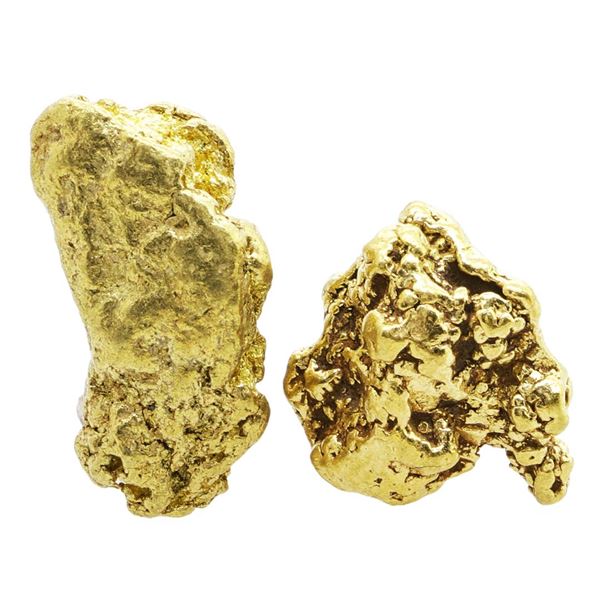 Lot of Gold Nuggets 6.35 Grams Total Weight