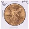 Image 1 : 1943 Mexico 50 Pesos Gold Coin