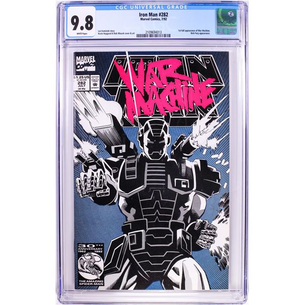 Marvel Comics Iron Man Comic Book #282 7/92 CGC 9.8