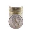 Image 1 : Roll of (20) Brilliant Uncirculated 1922 $1 Peace Silver Dollar Coins