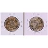Image 2 : Lot of (2) 1953-S Franklin Half Dollar Coins Amazing Toning
