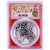 Image 1 : 2020-P $1 Basketball HOF Silver Dollar Coin PCGS PR70DCAM Bill Walton Signature FDOI