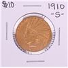 Image 1 : 1910-S $10 Indian Head Eagle Gold Coin