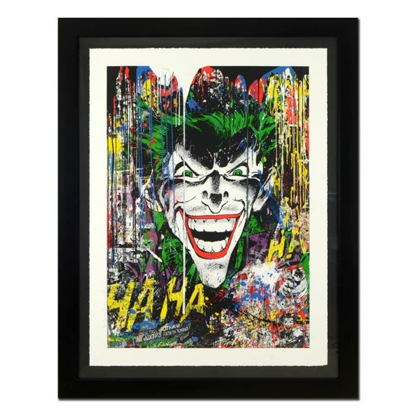 Mr. Brainwash "Joker" Limited Edition Serigraph on Paper in Frame