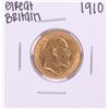 Image 1 : 1910 Great Britain Sovereign Gold Coin