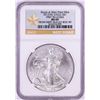 Image 1 : 2012(W) $1 American Silver Eagle Coin NGC MS69 First Releases Mint Sealed Box #9