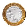 Image 1 : .999 Fine Silver Harveys Resort Lake Tahoe, Nevada $10 Limited Edition Gaming Token